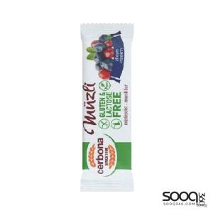 سيربونا موسلي بار توت احمر واسود 35غ