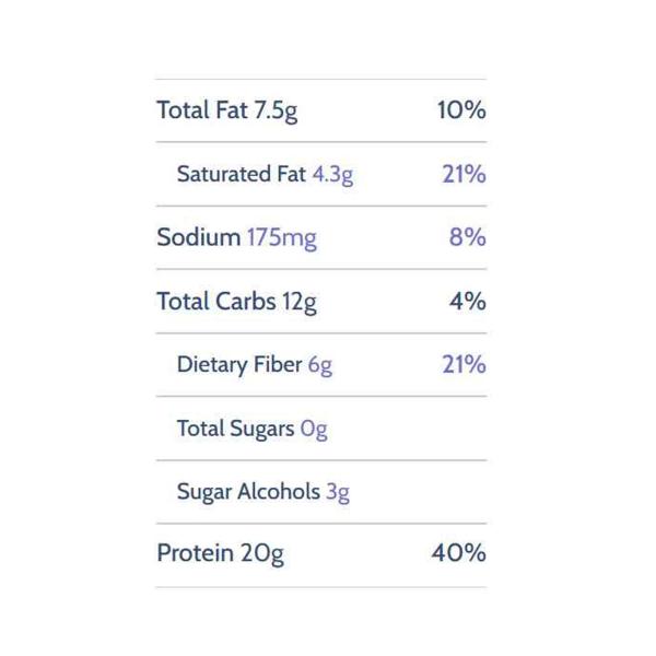 زيرو بار بروتين كراميل 50 غ