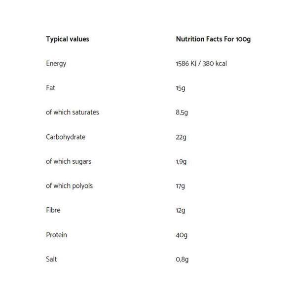 زيرو بروتين بار تفاح 50 غ