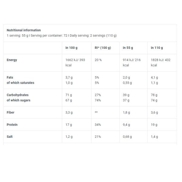 بايوتيك مسل ماس 4كغم 72حصة شوكولاتة