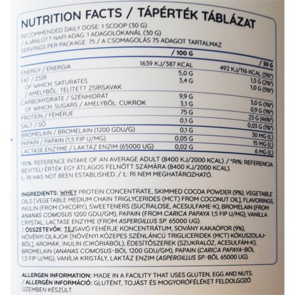 نوتري فيرسوم واي 2.27كغم 75حصة شوكولاته