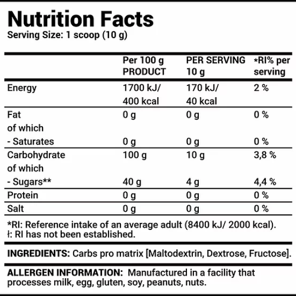 سوبريور كارب برو ماتركس 2 كغم 40حصة خوخ