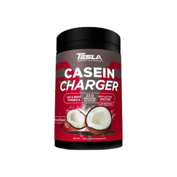 تسلا نيوترشن كازين 1كغم 33حصة فانيلا وجوز الهند