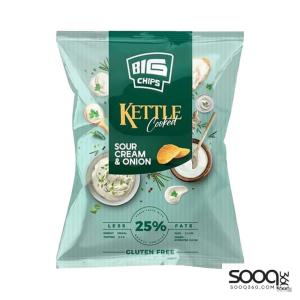 بيج شيبس 90غ كريمة وبصل