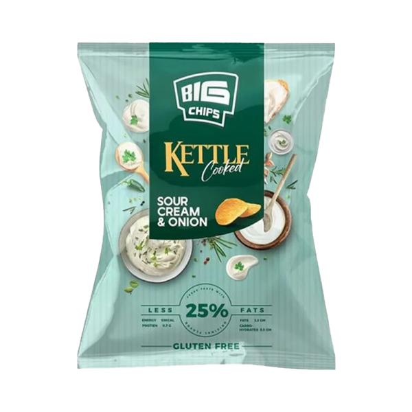 بيج شيبس 90غ كريمة وبصل