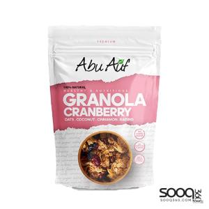 ابو عوف جرانولا بالتوت البري 400 غ