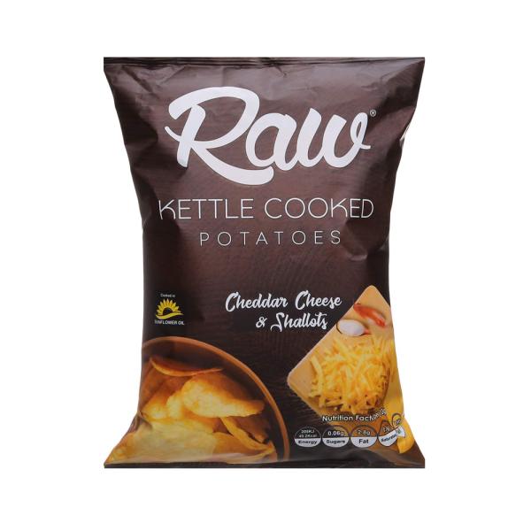 130روو شيبس بنكهة الجبن الشيدر والكراث غ