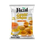 ريل نيوترشن شيبس بروتين عسل و خردل 60 غ