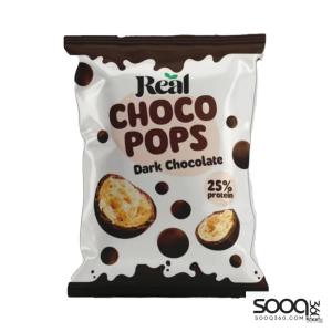 ريل شوكو بوبس 30 غ دارك