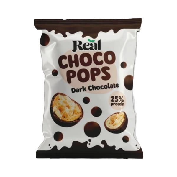 ريل شوكو بوبس 30 غ دارك