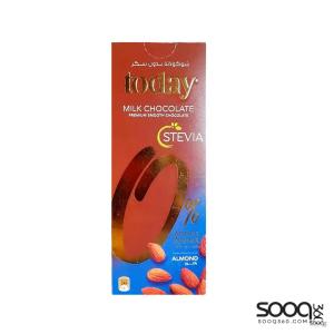 تودي شوكولاته بالحليب واللوز ستيفيا 65 غ
