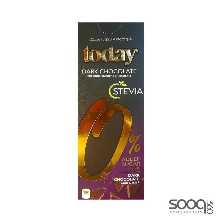 تودي شكولاته داكنة ستيفيا 65 غم