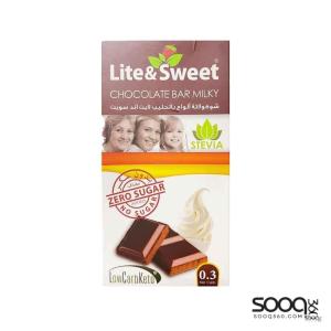 لايت اند سويت شكولاتة بار بالحليب 100 غ