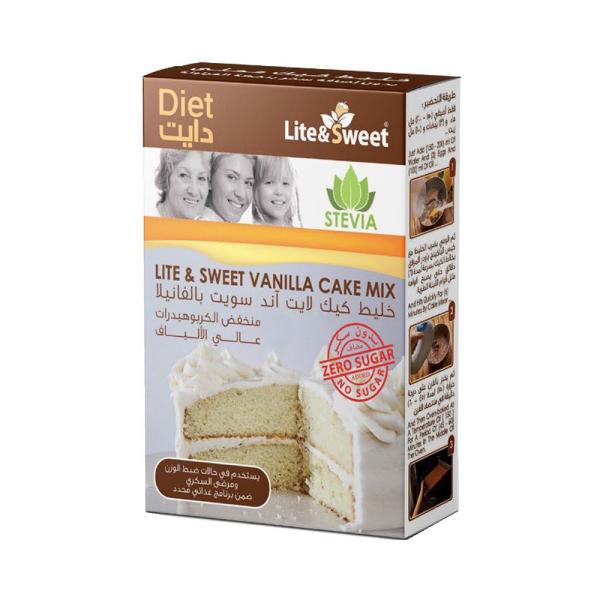 لايت اند سويت خليط كيك فانيلا 400غم