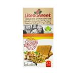 لايت اند سويت شكولاتة بار بيضاء بالهيل والفستق 100غ