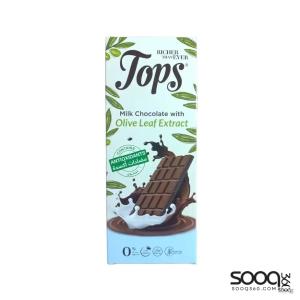 توبس شوكولاته مضادة للاكسدة بالحليب 50 غ