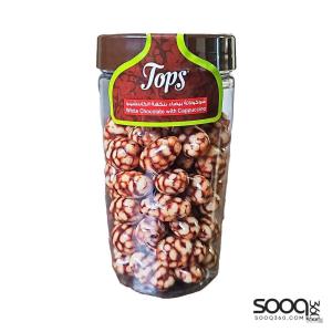 توبس دراجيه شوكولاته بيضاء بالكابتشينو 250غ