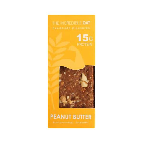 لوح شوفان بروتين زبدة الفول السوداني 60 غ