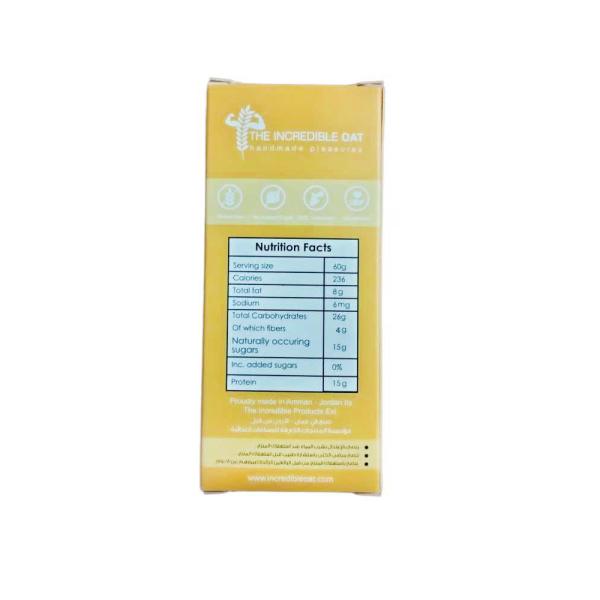 لوح شوفان بروتين زبدة الفول السوداني 60 غ