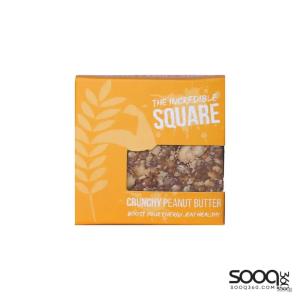 لوح شوفان مربع بروتين بالفول السوداني 35 غ