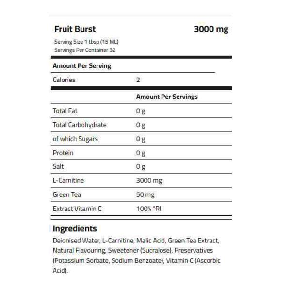 يابلايد ال كارنتين 480 مل 32حصة