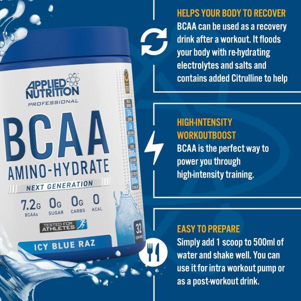 يابلايد نيوترشن BCAA غ450 32حصة فواكه