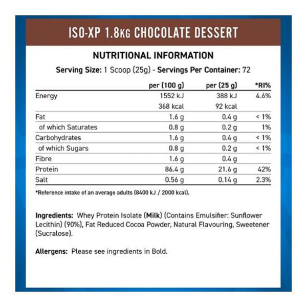 يابلايد ايزو 1.8كغم 72حصة شوكولاته