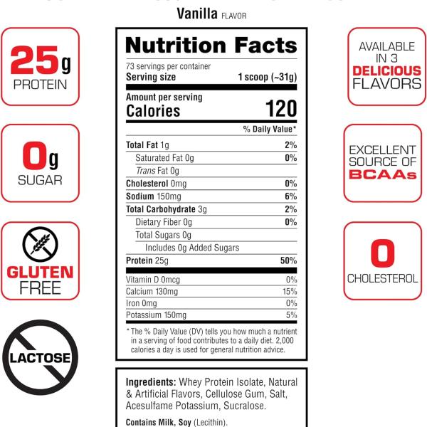 لابرادا ايزو 2,26كغم 73 حصة فانيلا
