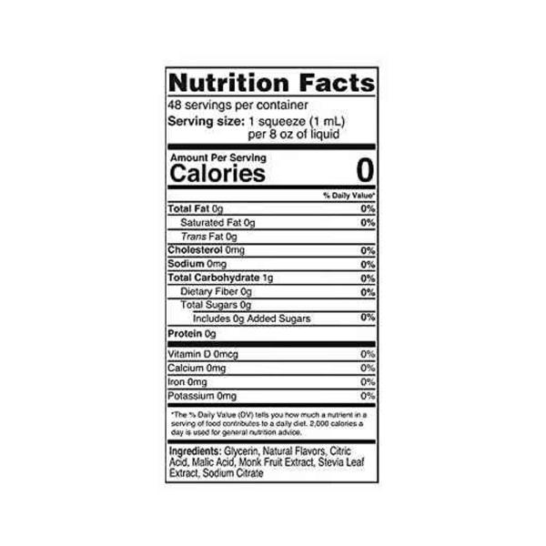 سويت ليف منكهات ماءمحلاة نكهة فراولة و كيوي 48 مل