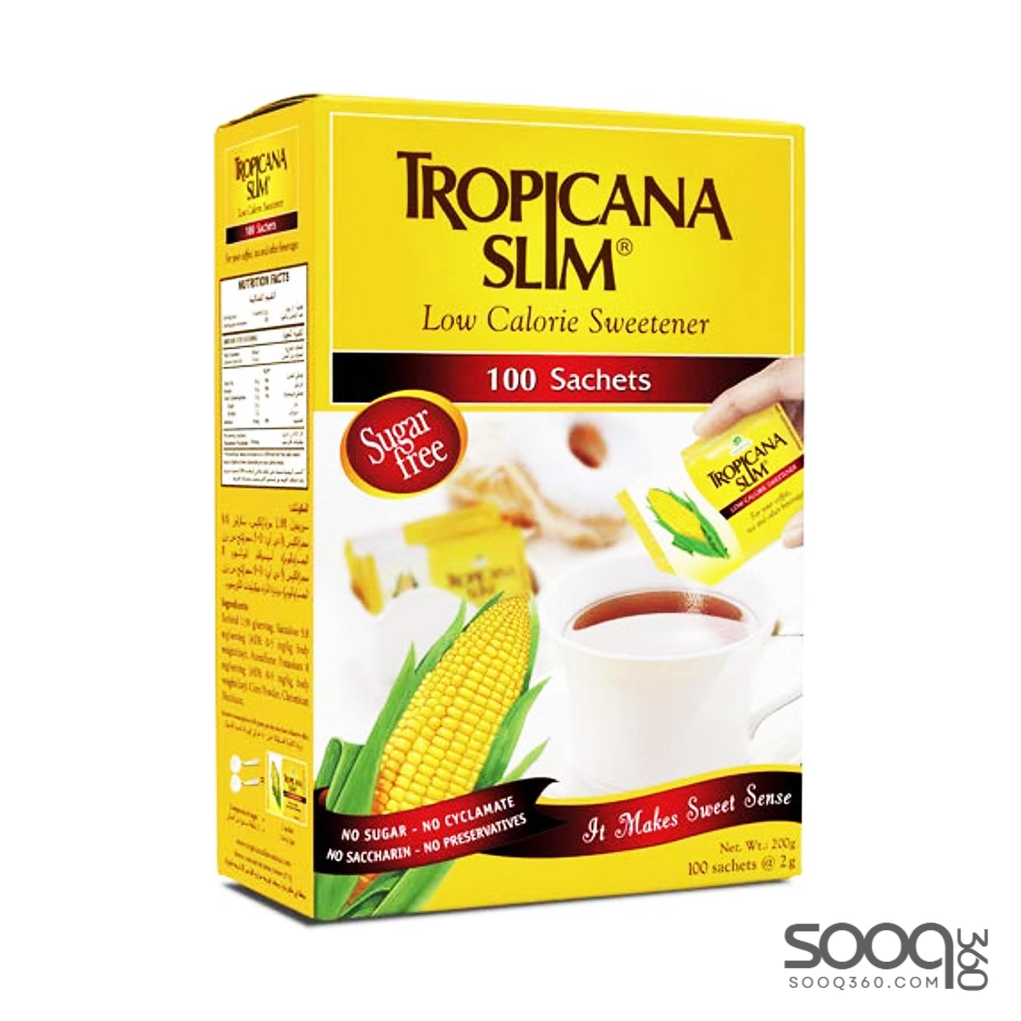 تروبيكانا سلم محلي قليل السعرات الحرارية 100 مغلف 200 غ