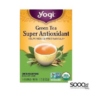 يوغي شاي اخضر مضاد للاكسدة 16مغلف