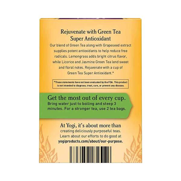 يوغي شاي اخضر مضاد للاكسدة 16مغلف