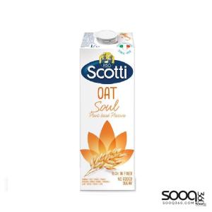 سكوتي حليب شوفان مع كالسيوم 1 لتر