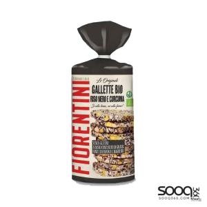 فيورنتيني اقراص الارز والكركم العضوي 100 غ