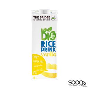 ذا بريدج حليب الارز بالفانيلا العضوي خالي سكر 1 لتر