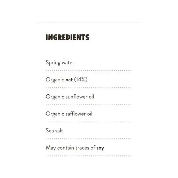 ذا بريدج حليب شوفان عضوي 1 لتر
