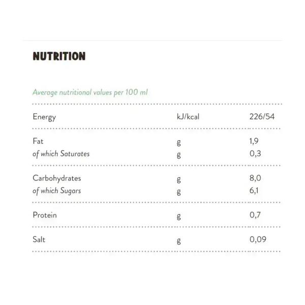 ذا بريدج حليب شوفان عضوي 1 لتر