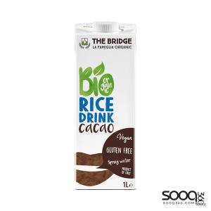 ذا بريدج حليب عضوي ارز بالكاكاو 1 لتر