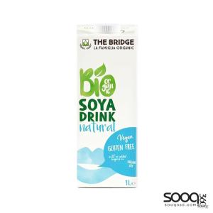 ذا بريدج حليب الصويا العضوي خالي سكر 1 لتر