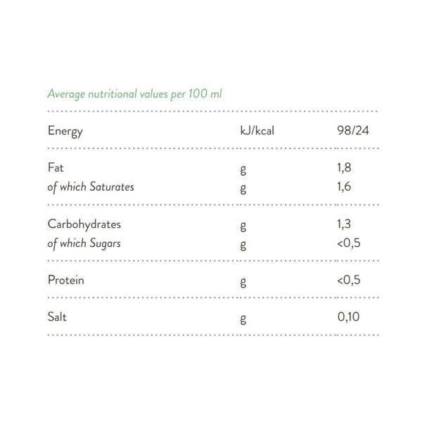 ذا بريدج حليب جوز الهند العضوي خالي سكر 1 لتر