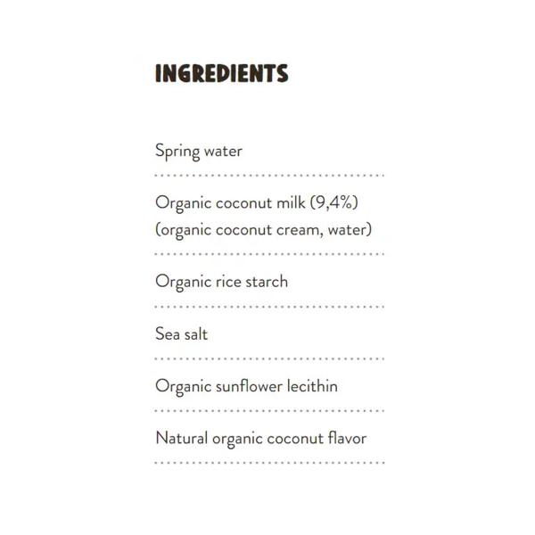 ذا بريدج حليب جوز الهند العضوي خالي سكر 1 لتر