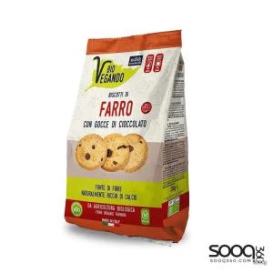 ستوليستل بسكويت الحنطة مع حبيبات الشوكولاتة العضوي 250 غ