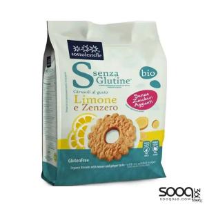 ستوليستل كوكيز الليمون والزنجبيل العضوي 250 غ