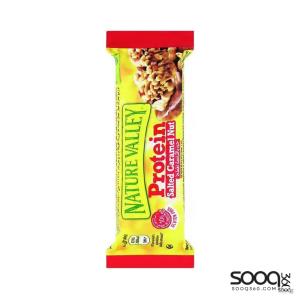 نايتشر فالي بروتين بار جوز بالكراميل المملح 40غ