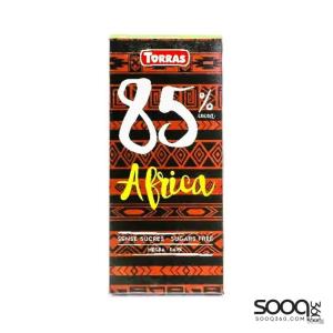 توراس شوكولاتة داكنة 85 % افريقيا 100 غ