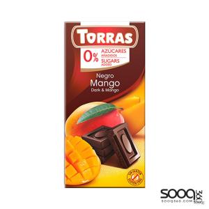توراس شوكولاتة داكنة مع المانجا 75غ