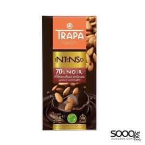 ترابا الواح شوكلاتة دارك باللوز الكامل 175 غ