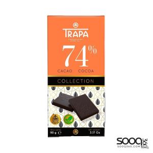 ترابا الواح شوكلاتة 74% دارك 90 غ