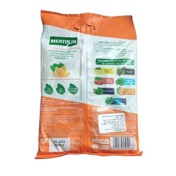ملتولين حلوى نكهة برتقال ونعناع 100 غ