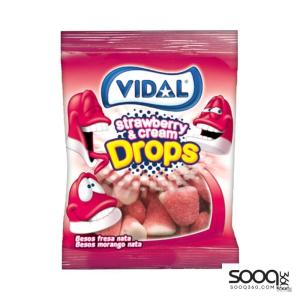 فيدال سوس اسباني نكهة الفراولة والكريم 100 غ